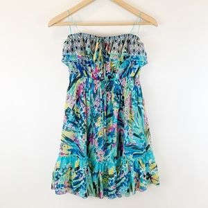 Floral print dress